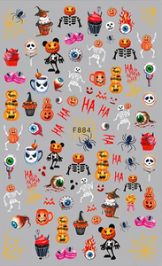 Nail Stickers - Halloween No1