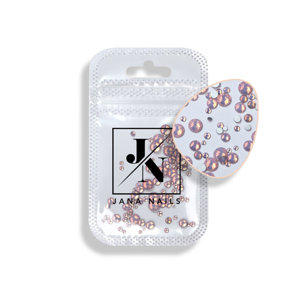 Opal Pink diamonds mix size 100 pcs