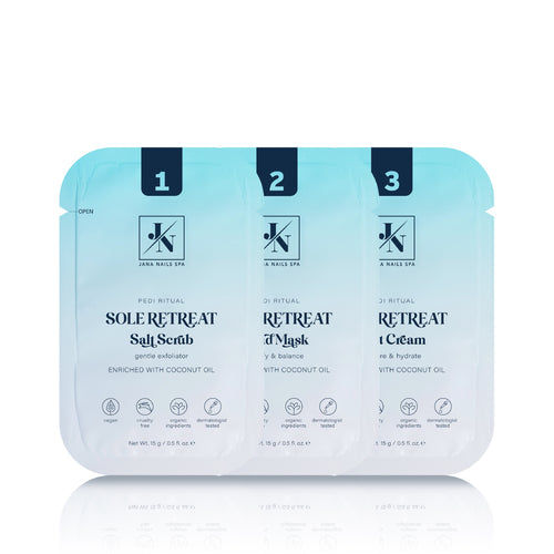 Sole Retreat - 3 step pedi ritual 3 x 15 g