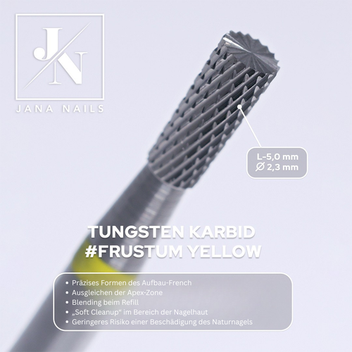 Tungsten Karbid #Frustum Yellow
