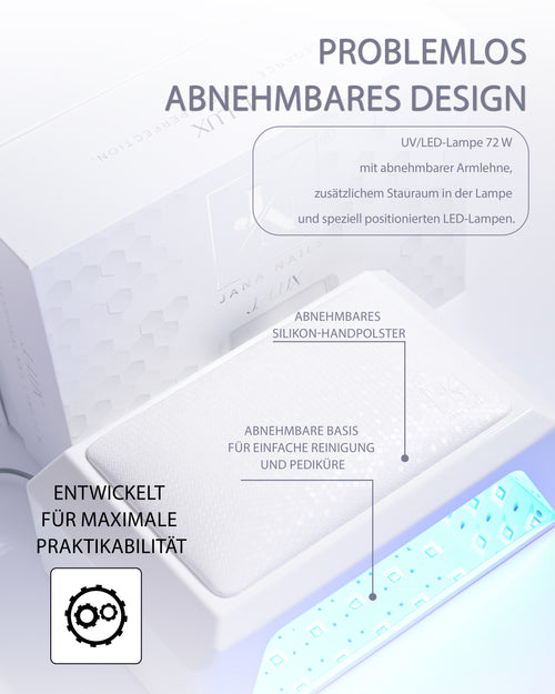 J.-LUX UV/LED lamp 72 W - 69 led pcs