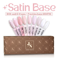 Satin Base Box – 8 pcs + 1 Satin Base GRATIS