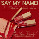 Say My Name! - mini make up red set