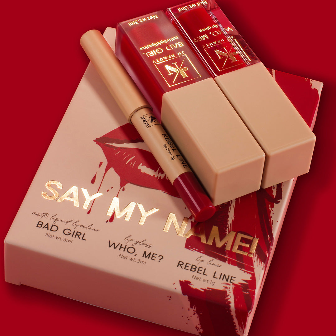 Say My Name! - mini make up red set
