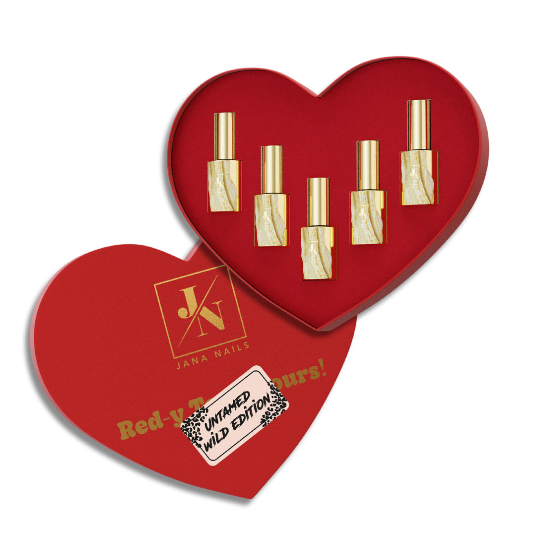 Jana Nails Untamed Wild Edition Box Set mit Gel Polish und Nailart Stickern