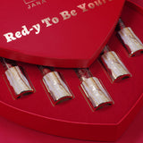 Red-y To Be Yours! - Heart box 5 pcs & Stickers