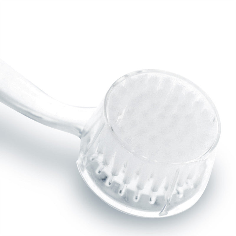 Nail Dust Brush With Cap - Clear