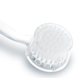 Nail Dust Brush With Cap - Clear