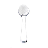 Nail Dust Brush With Cap - Clear