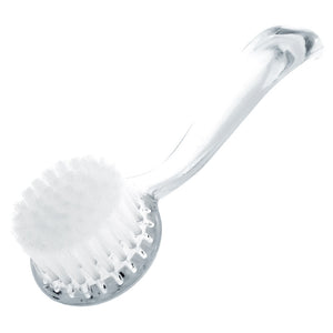 Nail Dust Brush With Cap - Clear