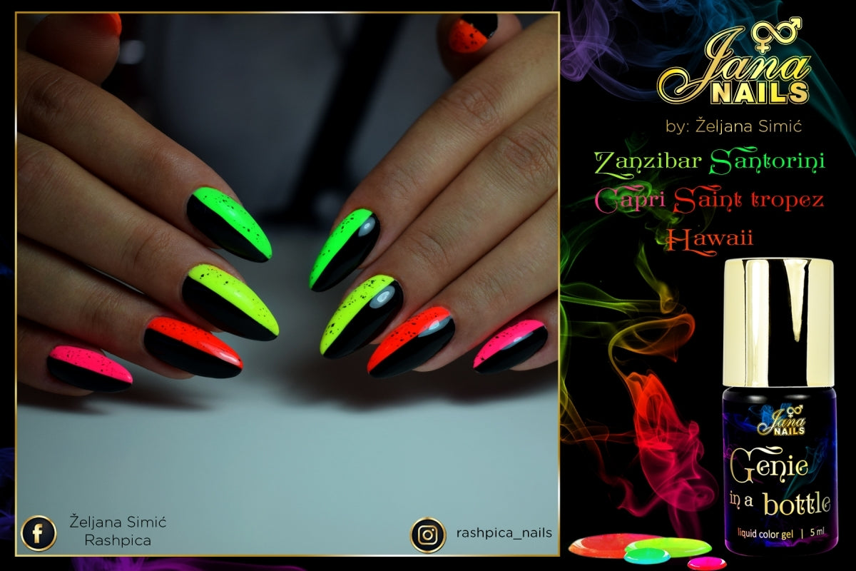 Genie in a Bottle "Santorini" - 5ml / "Paradise Islands Collection"