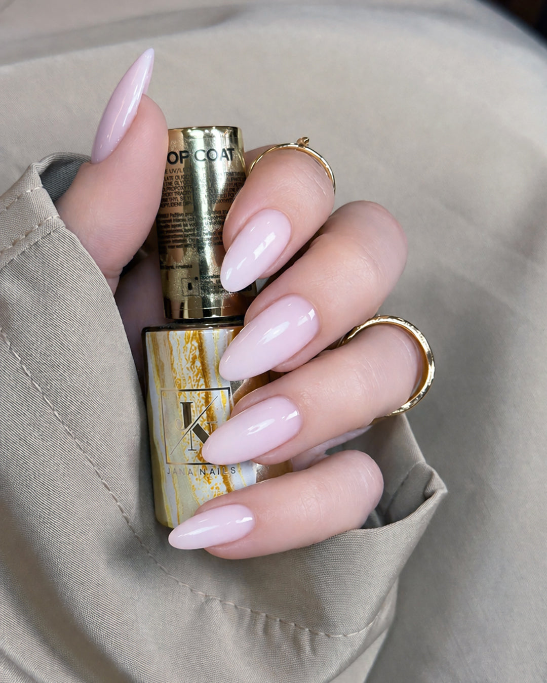 Milky Pink top coat - 10 ml
