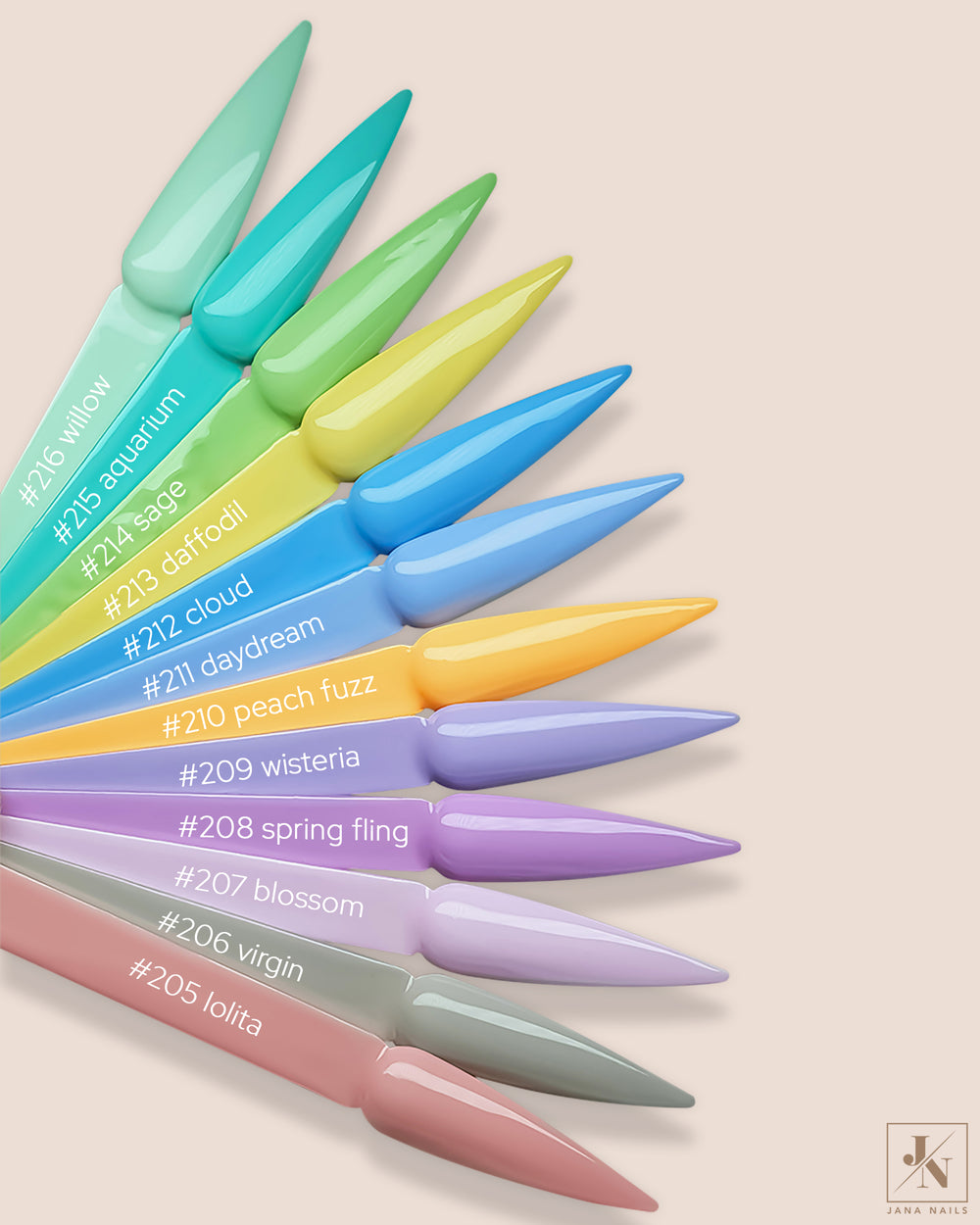 J-LAQUE #208 - Spring Fling - 10ml