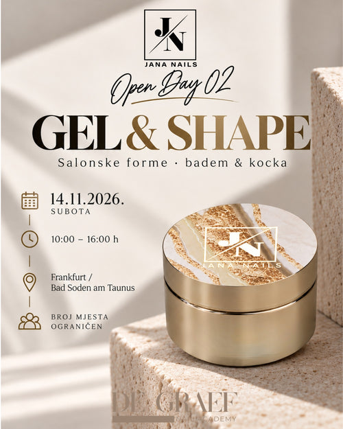 GEL & SHAPE – Jana Nails Open Day | 14.11.2026