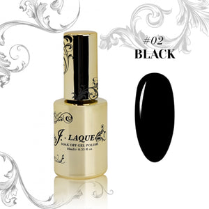 J-LAQUE #02- "Black" - 10ml