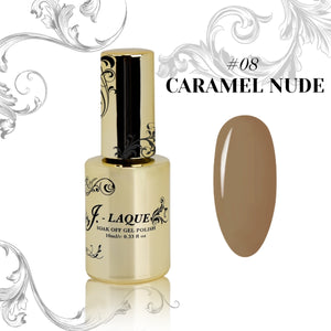 J-LAQUE #08 - "Caramel nude" - 10ml