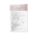 Nail Stickers - Lines Silver