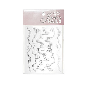 Nail Stickers - Dots Silver