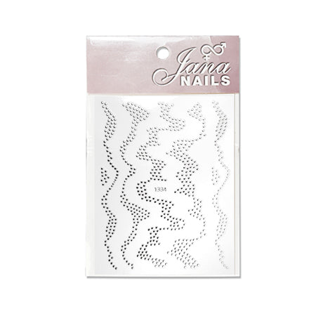 Nail Stickers - Dots Silver