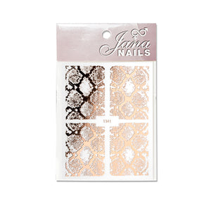 Nail Stickers - Animal Print No.2 Rose Gold