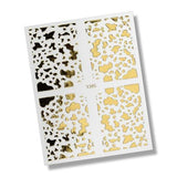 Nail Stickers - Animal Print No.5 Gold