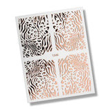 Nail Stickers - Animal Print No.4 Rose Gold