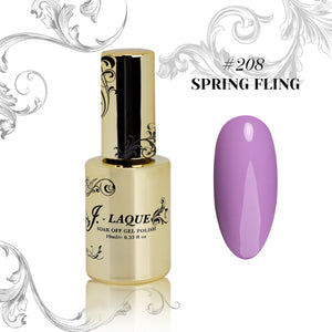 J-LAQUE #208 -"Spring Fling" - 10ml