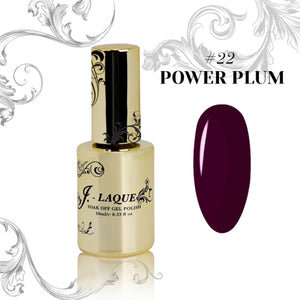 J-LAQUE #22 - "Power Plum" -10ml