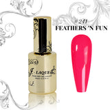 J- LAQUE - #241 - "Feathers `N Fun" - 10ml