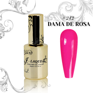 J- LAQUE - #242 - "Dama De Rosa" - 10ml