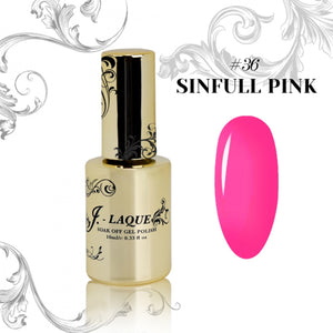 J-LAQUE #36 - "Sinfull Pink" -10ml