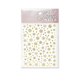 Nail Stickers - Snowflakes - Gold