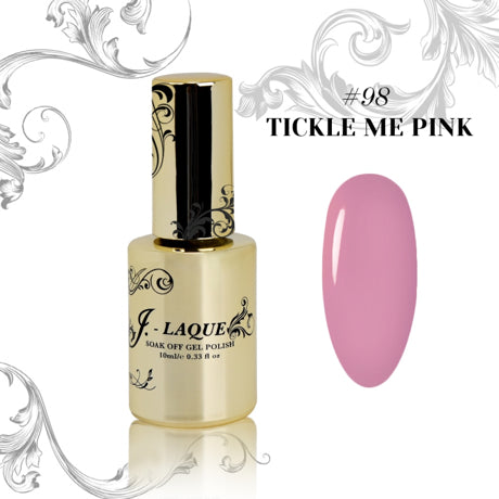 J.-LAQUE #98- Tickle Me Pink 10 ml