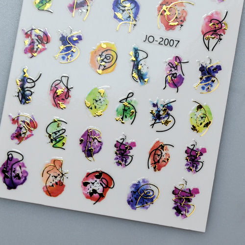 Nail stickers Abstract 05