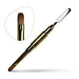 Acrygel "Gold Double Side Brush" / Pinsel