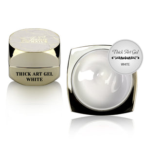 Art Thick Gel White - Non Sticky - 5ml