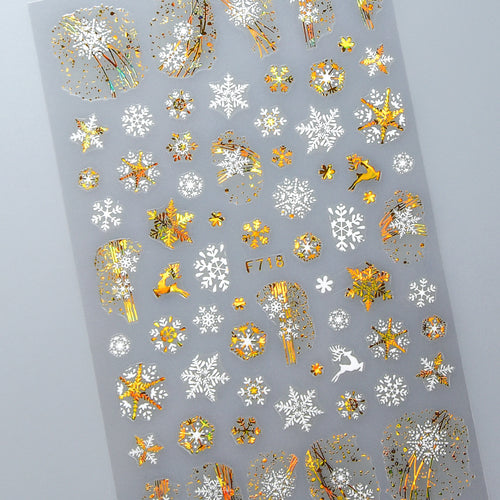 Nail stickers XMASS 01