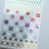 Nail stickers XMASS 06