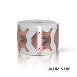 JN Rose Gold Aluminium Schablonen klein - 500 Stück